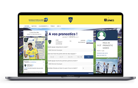 Cas Client ASM Clermont Auvergne