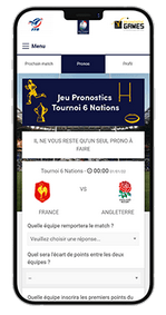 iphone plateforme Tournoi 6 Nations